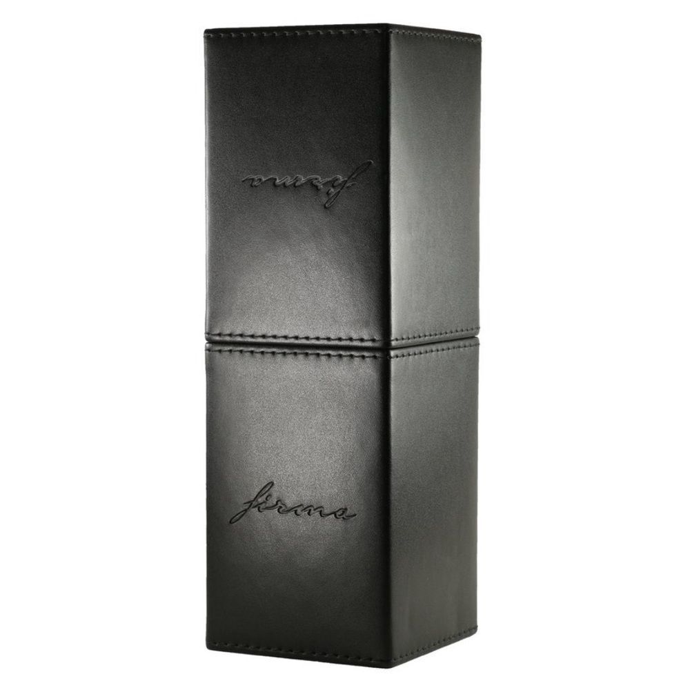 NWT Black Leather Magnetic Box for Makeup Brushes